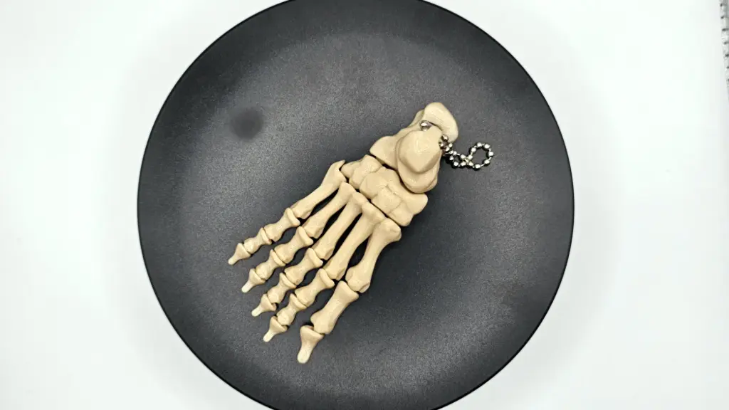 Schlüsselanhänger Knochenfüsse